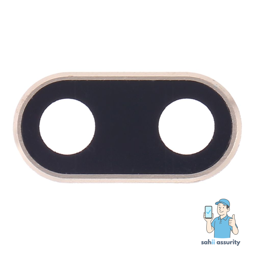 Camera Lens Glass with Frame for Xiaomi Mi A1 Gold